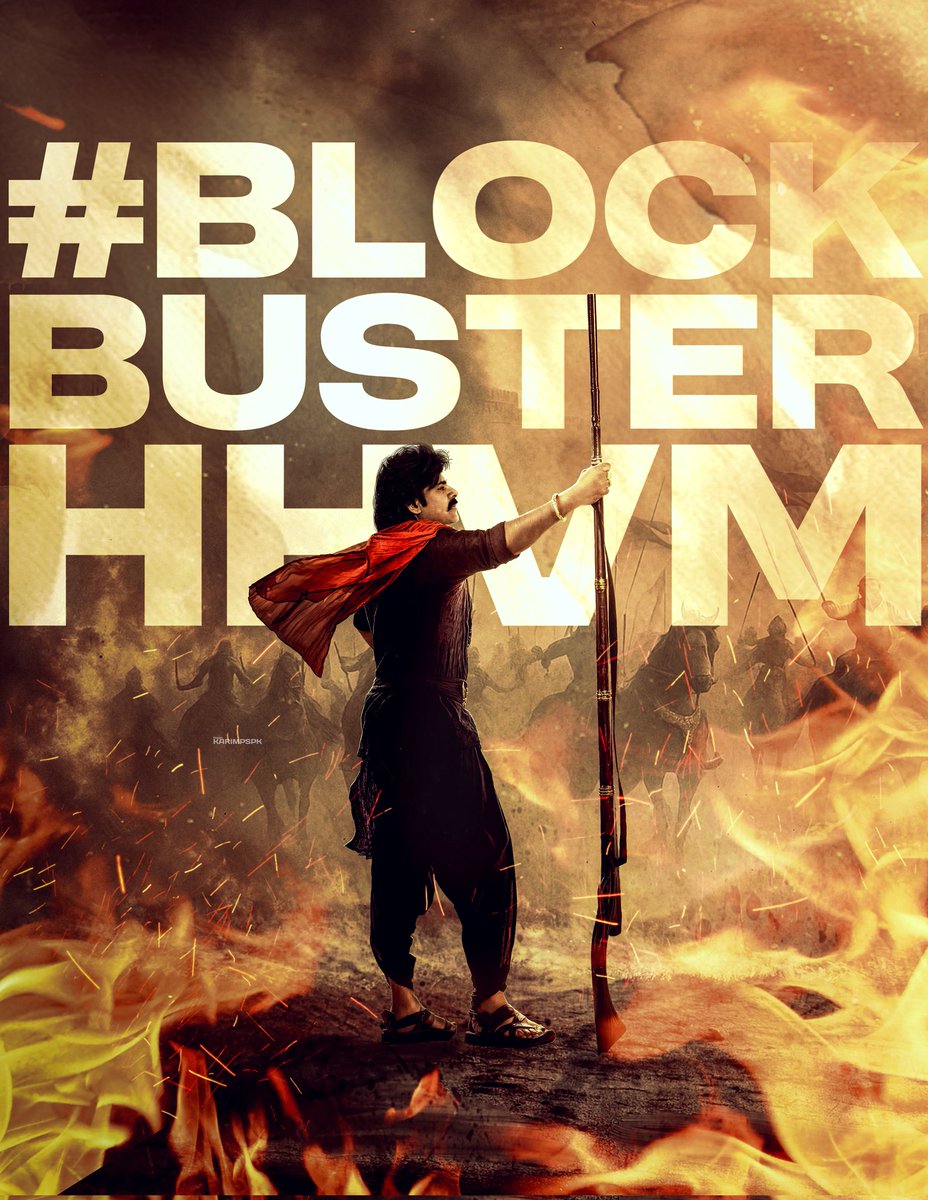 Karim_Pspk's tweet image. That's It #BlockBusterHHVM 💣🔥
@PawanKalyan || @HHVMFilm
