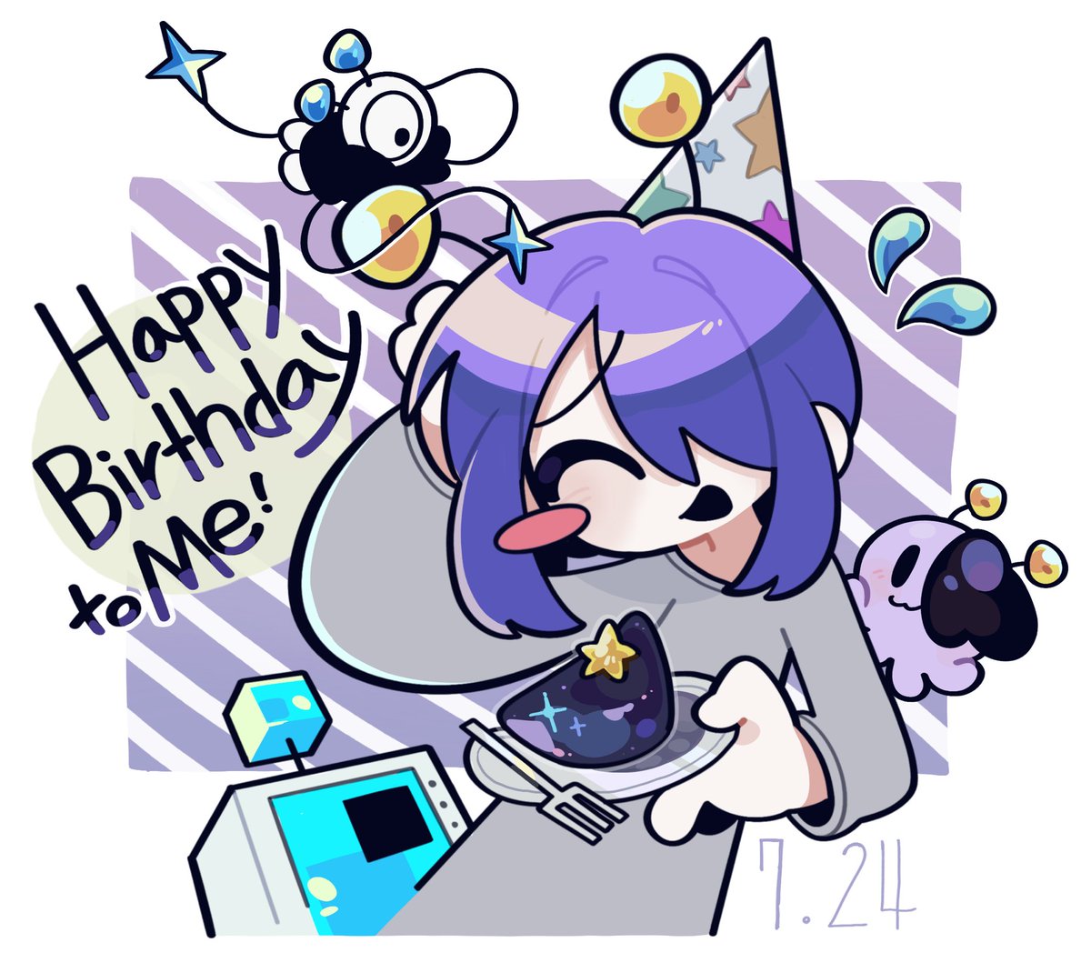 Space7Human's tweet image. 오늘은 제 생일입니다 :3