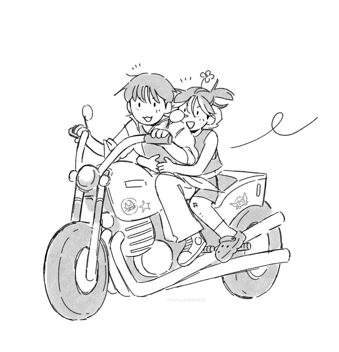 New Bike!

AT AU (post main story)