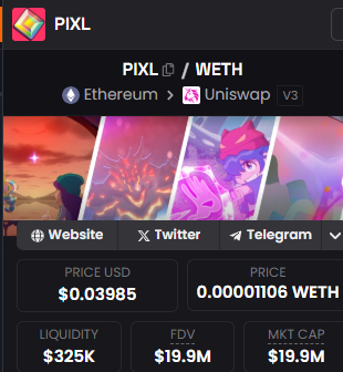 the_pain_trader's tweet image. $pixl under $0.69 eth is so free