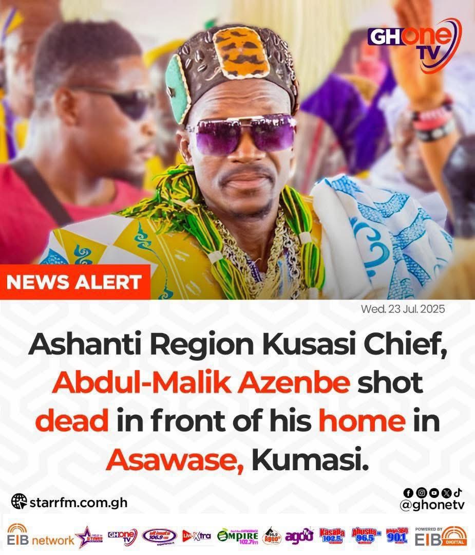 DrAmoakohene's tweet image. I have called an emergency REGSEC meeting over the shooting taking the life of the Kusasi Chief. Our condolences to the family. Further directives will be issued after the meeting.