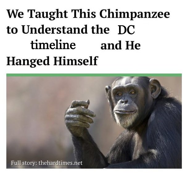 the_whar's tweet image. I've been reading that History of the DC Universe book with my head in my hands