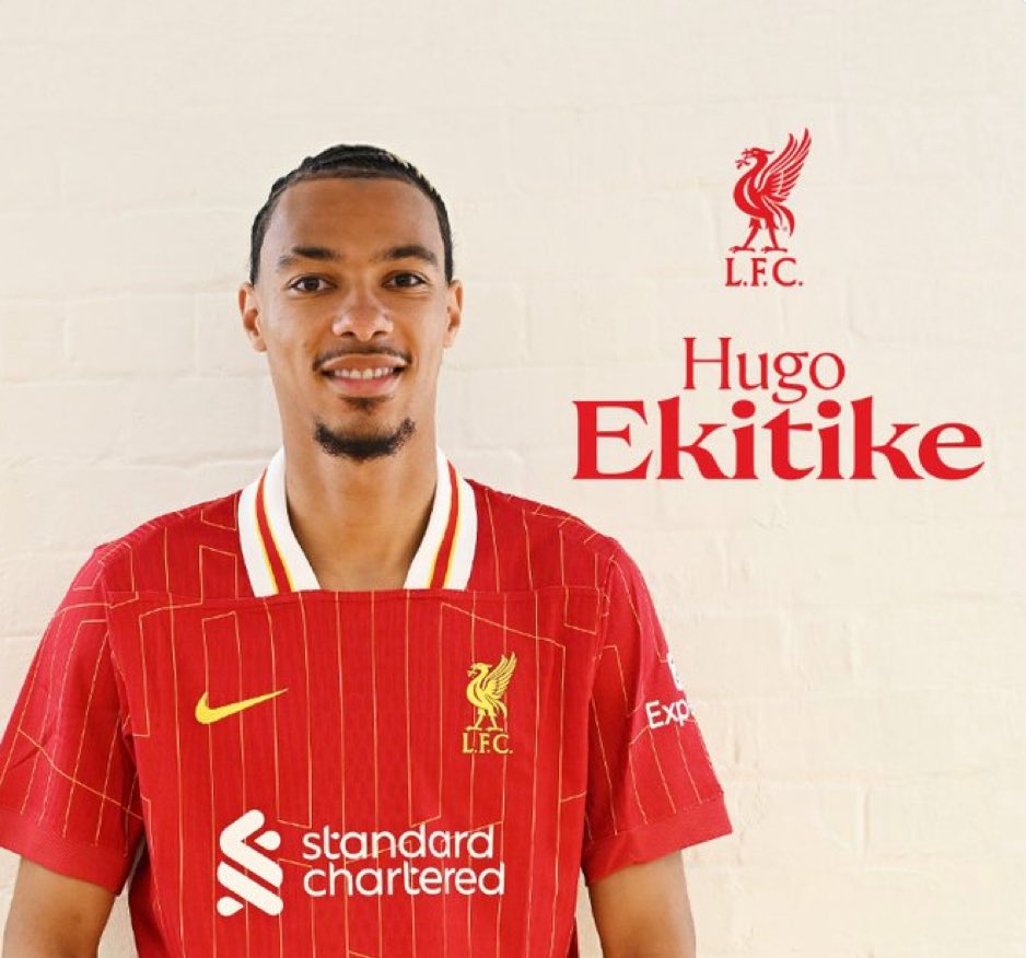 🇬🇧 Liverpool just made Hugo Ekitike official, continuing their summer spree with a dynamic striker. They invested £283M so far 

🇮🇹 Il Liverpool ufficializza anche Hugo Ekitike, ennesimo innesto di un’estate da dominatori: i Reds finora hanno speso €326.5M

#PremierLeague