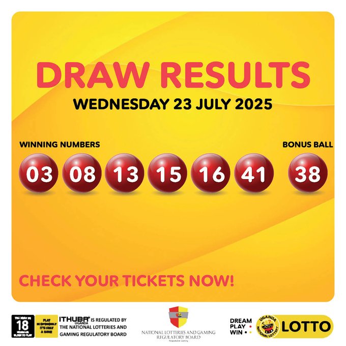 Results & Payouts for (23/7/2025)