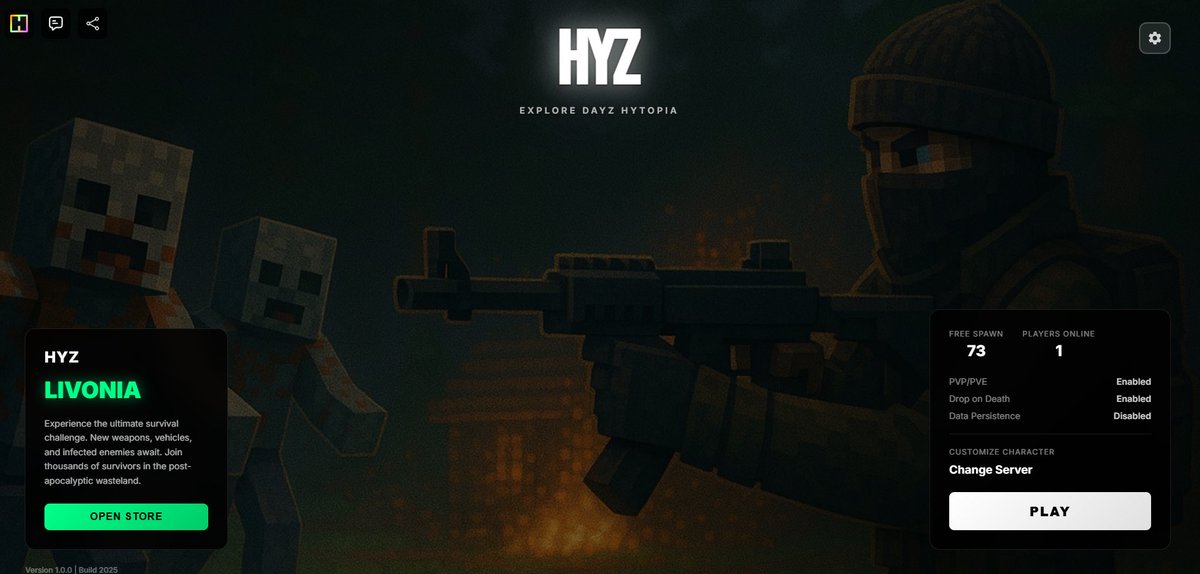 🚨GIVEAWAY ALERT! 🚨 Want to blend into the shadows in HyZ? Here’s your chance to win one of two ghillie suits:
- Like this post
- Repost
- Join our Discord:
discord.gg/hdrQgy8DFT

Winners announced at Sunday 12:01 AM EST! 
Playable on @HYTOPIAgg <a href="/baseapp/">Base App</a> <a href="/GamingOnBase/">Gaming on Base</a>