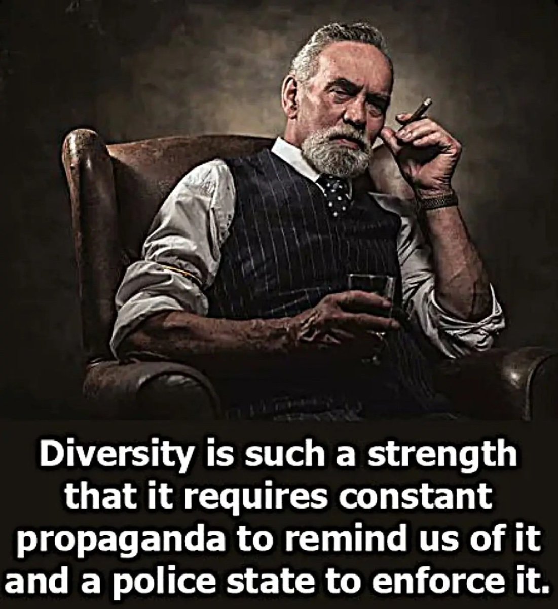 Unity is our strength.

Diversity is designed to destroy.