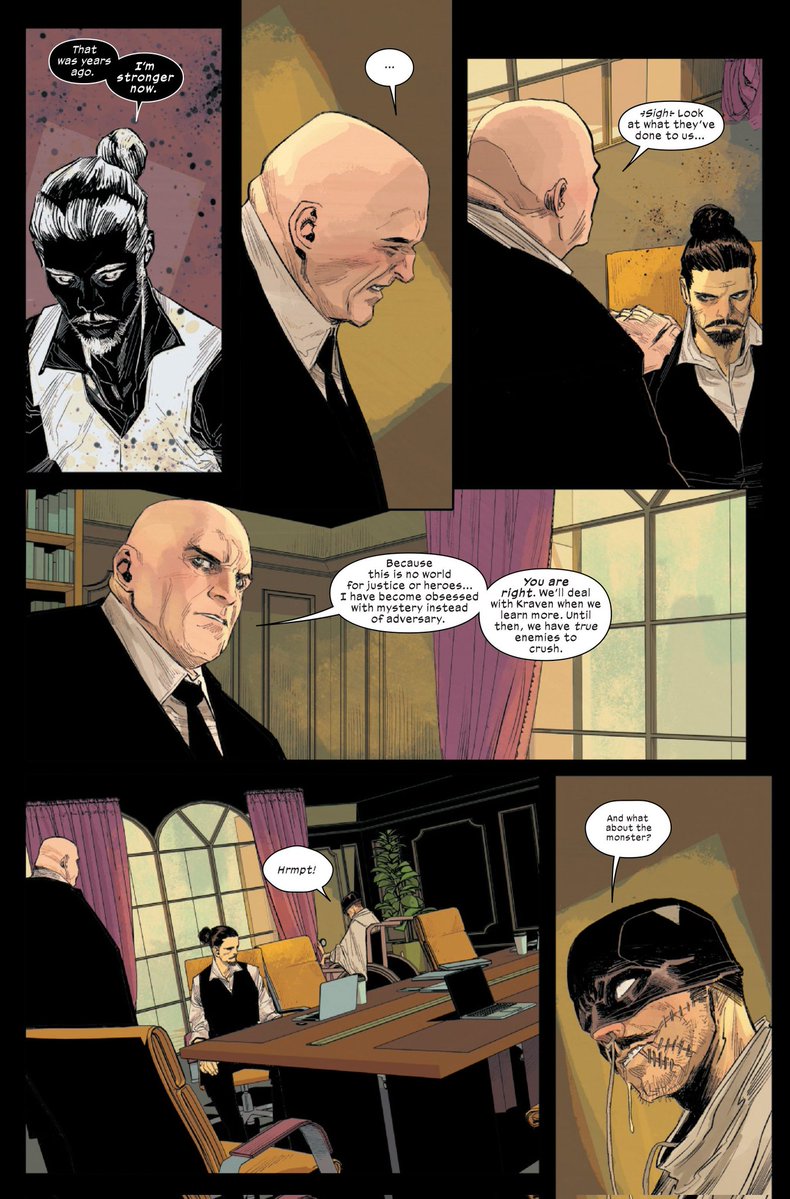 BenReilly_6160's tweet image. ULTIMATE SPIDER-MAN #19 by Jonathan Hickman & @MChecC PREVIEW!
THREE-WAY DANCE, ALL-OUT WAR! FISK vs. MR. NEGATIVE vs. MYSTERIO with SPIDER-MAN and his allies caught in the middle! Will the SINISTER SIX destroy New York before they destroy each other?! 🕷️🕸️