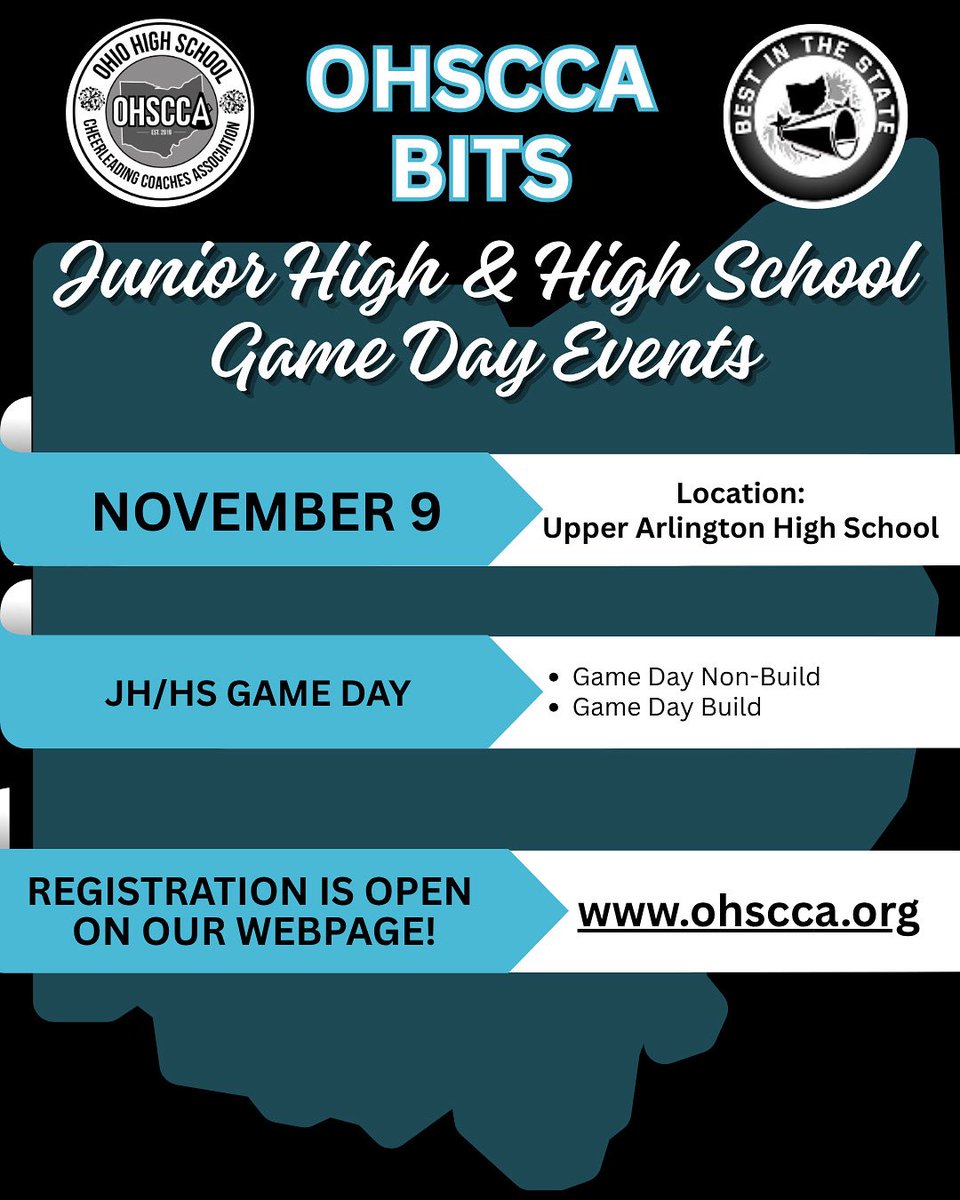 Will your Game Day be the #BestintheState ? 

Register for #BITS Game Day now, and we’ll see you on November 9!

Registration is open on our website.