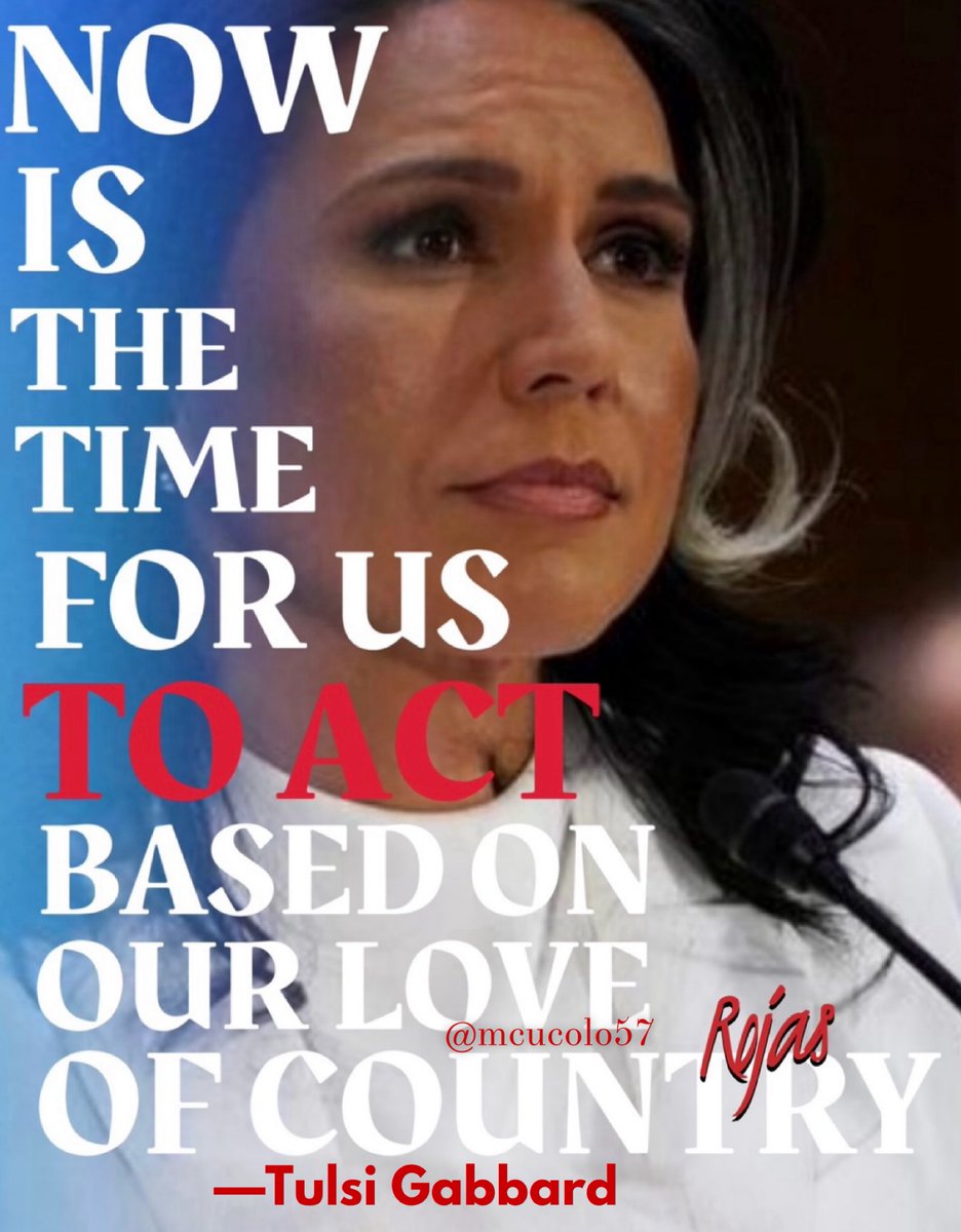 <a href="/TrumpWarRoom/">Trump War Room</a> <a href="/DNIGabbard/">DNI Tulsi Gabbard</a> We Stand with Tulsi..