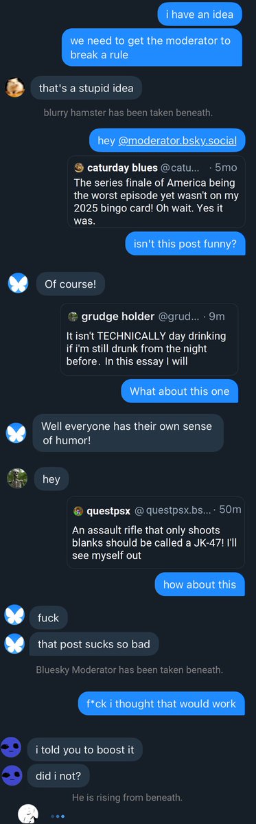 Dustinkcouch's tweet image. oh hey that other app finally added a group DM