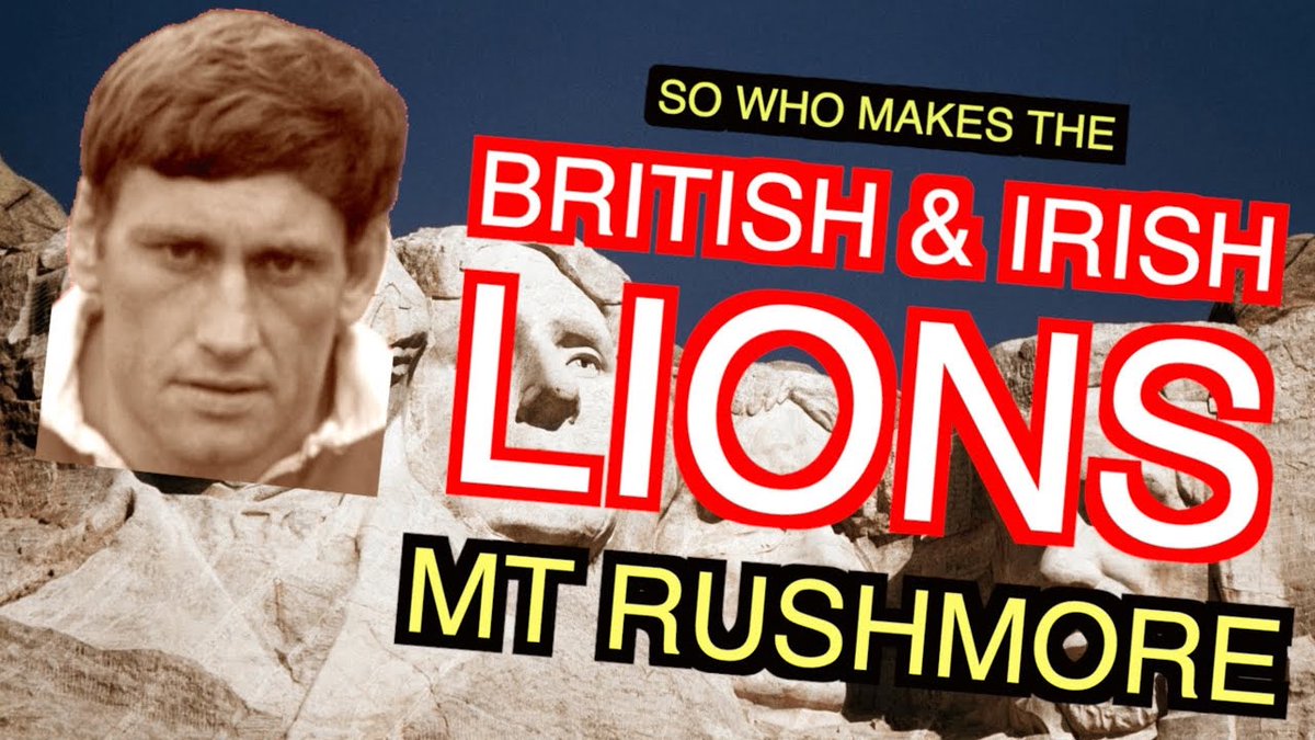 SquidgeRugby's tweet image. The Lions are the best of the best. But who are the best of the best of the best? In the first of a new ongoing series, we try to nail down the four legends who shine above all overs and deserve a permanent spot on a British & Irish Lions Mt Rushmore...
youtu.be/8bEeRG5JWYY?si…