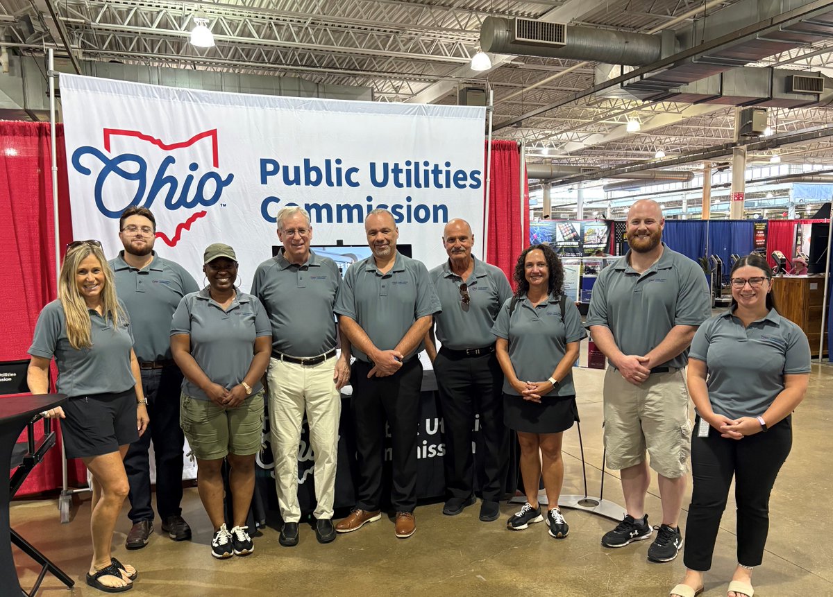 PUCOhio's tweet image. It's opening day at the @OhioStateFair! 🎡 🐑☀️🌭 🐄 🎶 🎣 🎠 🍿 🐖
Find us in the Bricker Marketplace Building today through Aug. 3. See you there!