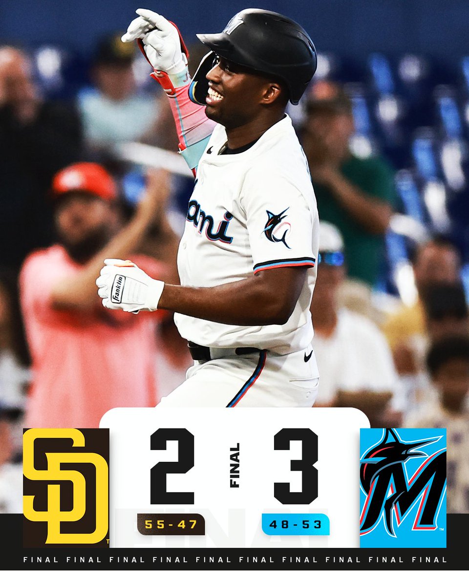 The <a href="/Marlins/">Miami Marlins</a> stay HOT

They're 23-12 in their last 35 games!