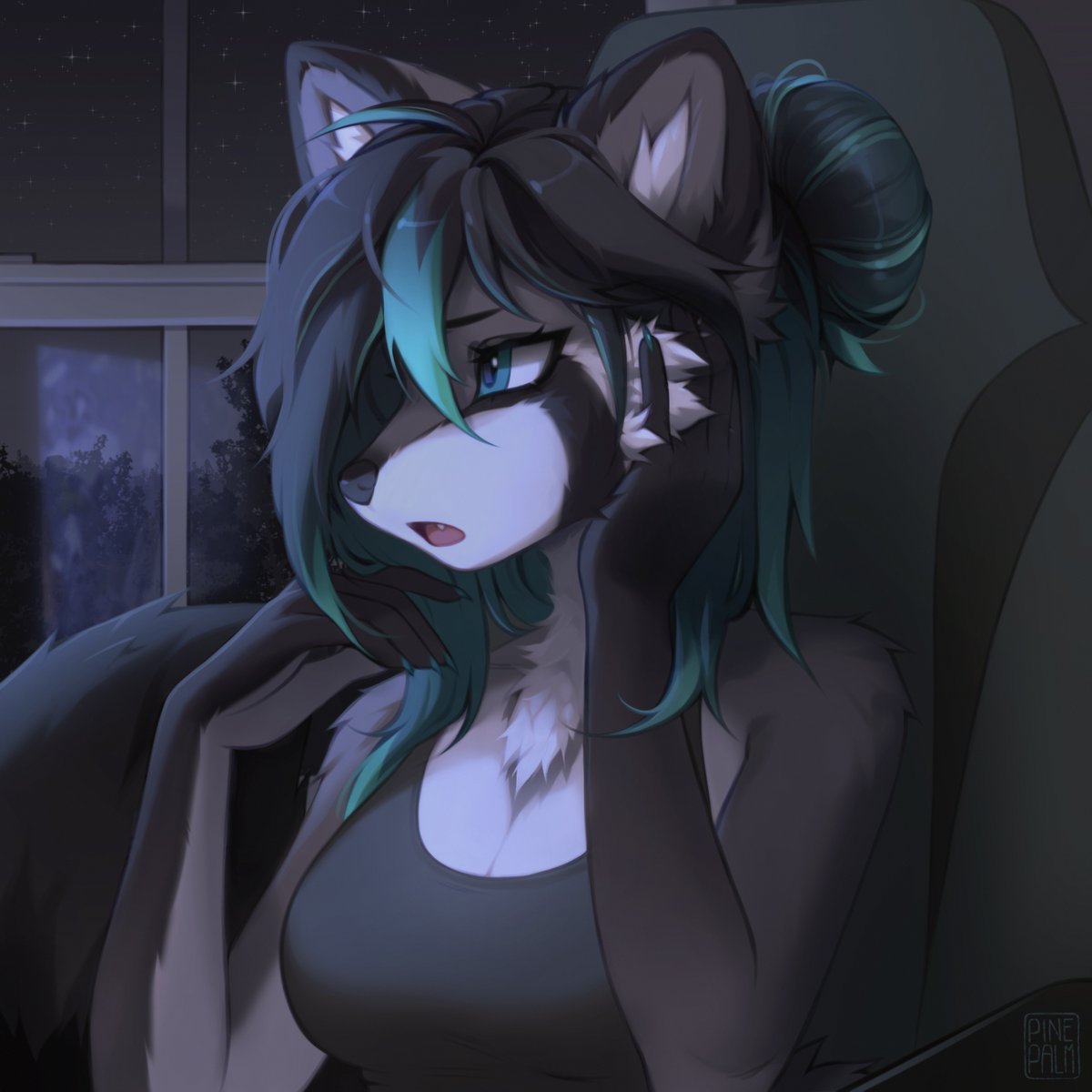 portrait commission for Bailey 🦝