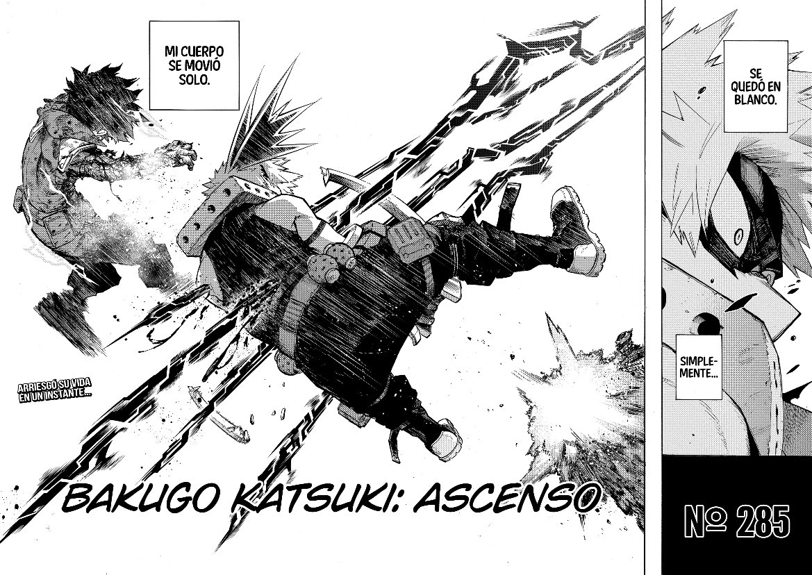 Bakugo solo sigue y sigue y sigue mejorando como personaje