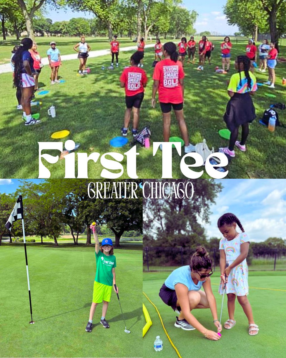 Celebrating Family Golf Month with inspiring moments from <a href="/FirstTeeChicago/">First Tee – Greater Chicago</a>  at Marquette Park, South Shore and Sydney R. Marovitz Golf Courses!

From first-time golfers to first pars, we’re proud to support youth and community programs like First Tee that grow the game for all.