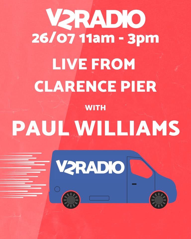 Oot and aboot again this weekend with <a href="/V2RadioSussex/">V2 Radio</a> #clarencepier #southsea #properlocalradio