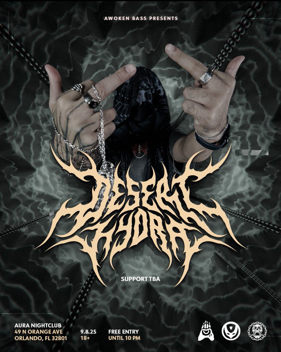 B2B shows the week of my bday? Say less, i’m definitely coming correct for these 🤜🤛

I will be preparing 2 entirely different sets for this. So stoked to show Florida how the fuck we get down over here on the West Coast 😤