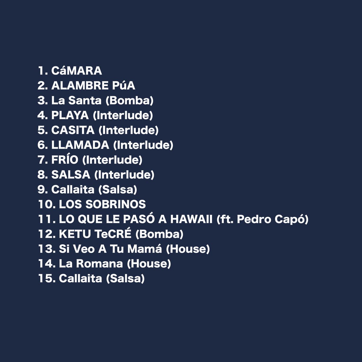 💿 DtMF DELUXE (COVER + TRACKLIST)

👤 BAD BUNNY

🗓 MAÑANA
