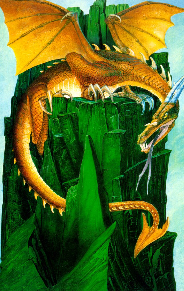 torc's tweet image. Smaug - Roger Garland