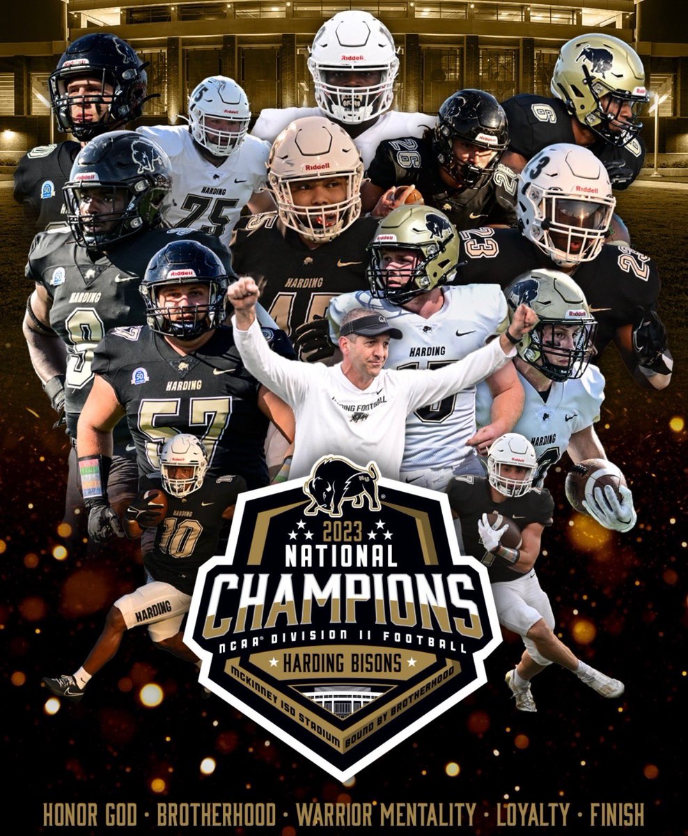 After a great camp and a great conversation with <a href="/PaulSimmonsHU/">Paul Simmons</a> i’m blessed to recieve an offer from <a href="/Harding_FB/">Harding Football</a>  #GoBisons #AGTG

<a href="/CoachD_BisonsWR/">Ryan Derrick</a> <a href="/MattUnderwoodHU/">Matt Underwood</a> 
<a href="/seanasu2000/">Sean Cockrell</a> 
<a href="/ValleyViewFB/">Blazer Football</a>