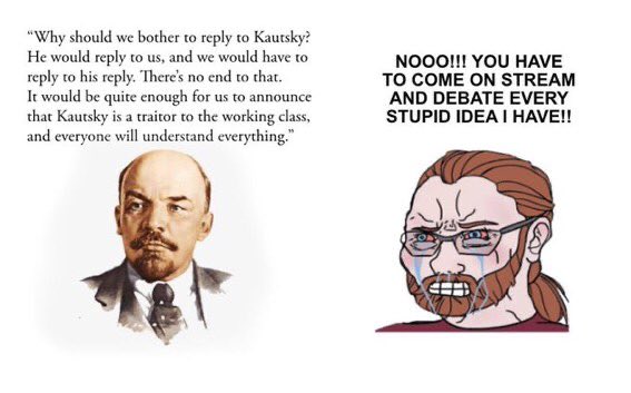 rdsathene's tweet photo. @freedomrideblog #DebateBro culture gets the wall. Comrade Lenin knew how to deal with these fools. https://t.co/pKKSvAx62k