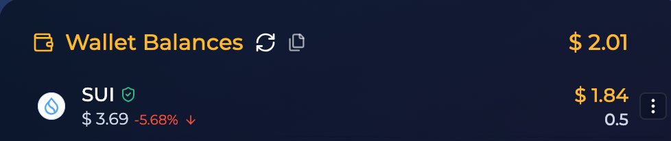 SuiNetworkBr's tweet image. Uma carteira com mais de 1Bi de $sui em Stake distribuiu uma pequena recompensa de 0.5 Sui em todas as wallets do SuiPlay.
Chequem suas wallets na Pawtato se você tem um @SuiPlay .