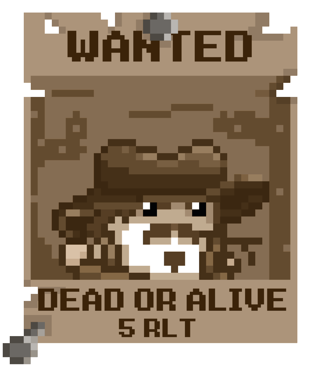AsmitaSant74371's tweet photo. #BitBandits
Wanted Dead or Alive Accused of various crimes, mainly for placing cacti on the saddles of his enemies, Billy the Cactus https://t.co/Yhliw9pBuu