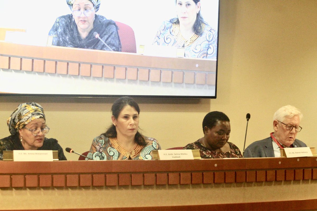 AfricanUnionUN's tweet image. #HappeningNow Africa Day at the #HLPF's High-level (Ministerial) Meeting and the Official Launch of the Africa Sustainable Development Report 2025.
Ministers, Institutions and CSOs Representatives are gathered to discuss on advancing the #Agenda2030 for Sustainable Development…