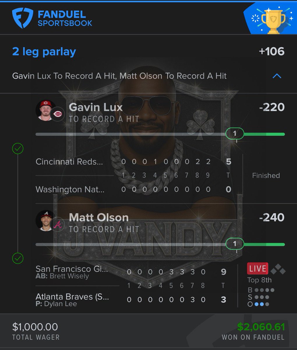 JVandy_'s tweet image. Olson really had us sweating with the amount of walks to start off lol. Good start to the day, let’s keep it moving!