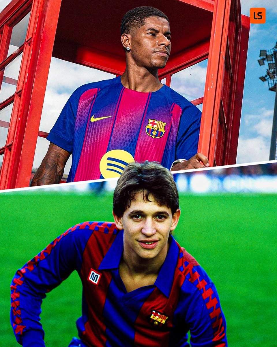 livescore's tweet image. Marcus Rashford is the first English player to play for Barcelona since @GaryLineker in 1986 โฎ๏ธ๐ด๓ ง๓ ข๓ ฅ๓ ฎ๓ ง๓ ฟ
Following in a legend's footsteps ๐ค๐