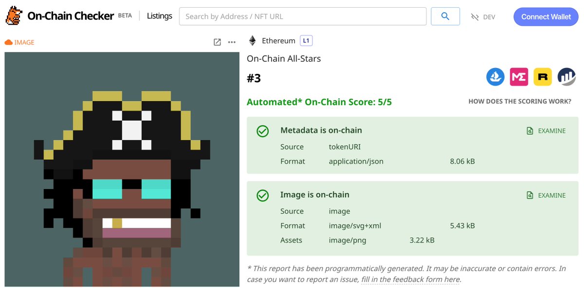 Tokenfox (@tokenfox1) on Twitter photo On-Chain Checker listing of the day:
On-Chain All-Stars (<a href="/OnChainAllStars/">On-Chain All-Stars</a>)
Beautifully crafted fully on-chain pixel misfits by <a href="/0x8BitArt/">8-Bit</a> and <a href="/EtoVass/">etovass.eth</a>
Welcome to the Crypto Culture Club of 2025 ⛓️🦊
(now minting!) On-Chain Checker listing of the day:
On-Chain All-Stars (<a href="/OnChainAllStars/">On-Chain All-Stars</a>)
Beautifully crafted fully on-chain pixel misfits by <a href="/0x8BitArt/">8-Bit</a> and <a href="/EtoVass/">etovass.eth</a>
Welcome to the Crypto Culture Club of 2025 ⛓️🦊
(now minting!)
