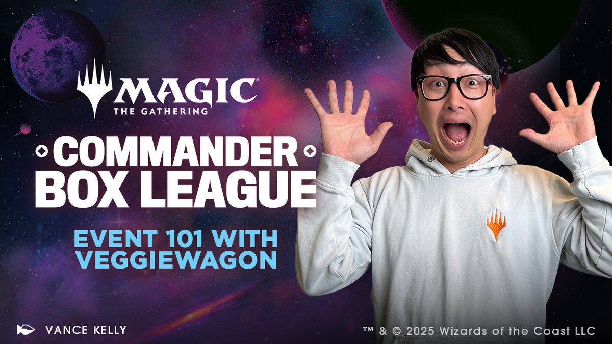PlayMTG (@playmtg) on Twitter photo Introducing more fun to your prerelease week with Commander Box League! A new way to open the Play Booster Box you're planning to pick up & learn the set while playing. <a href="/VeggieWagonYee/">VeggieWagon on the other one too</a> & the <a href="/DeckedOutEDH/">Decked Out</a> crew are here to help you get started! youtu.be/yJnM2-mt7Hg Introducing more fun to your prerelease week with Commander Box League! A new way to open the Play Booster Box you're planning to pick up & learn the set while playing. <a href="/VeggieWagonYee/">VeggieWagon on the other one too</a> & the <a href="/DeckedOutEDH/">Decked Out</a> crew are here to help you get started! youtu.be/yJnM2-mt7Hg