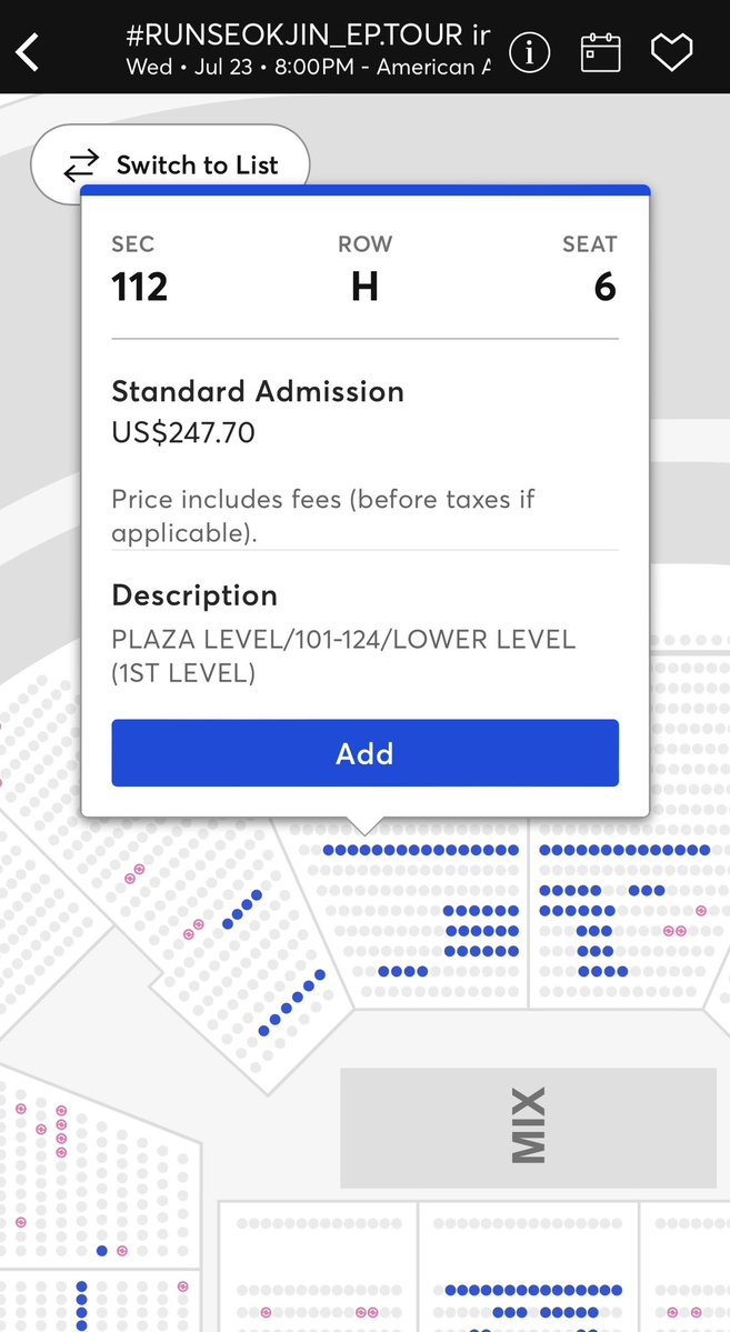 btsloyalist's tweet image. Remaining tickets for Dallas Day 2
🚨SHOW TONIGHT🚨
29 FV floor
329 FV 100s
13 FV 200s
2 FV 300s
16 floor plat
137 FV 100s side view
34 FV 200s side view
3 FV 300s ADA