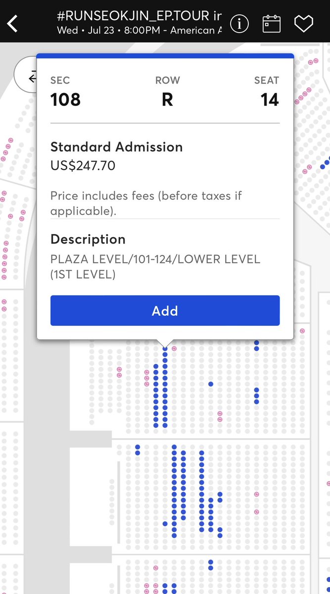 btsloyalist's tweet image. Remaining tickets for Dallas Day 2
🚨SHOW TONIGHT🚨
29 FV floor
329 FV 100s
13 FV 200s
2 FV 300s
16 floor plat
137 FV 100s side view
34 FV 200s side view
3 FV 300s ADA