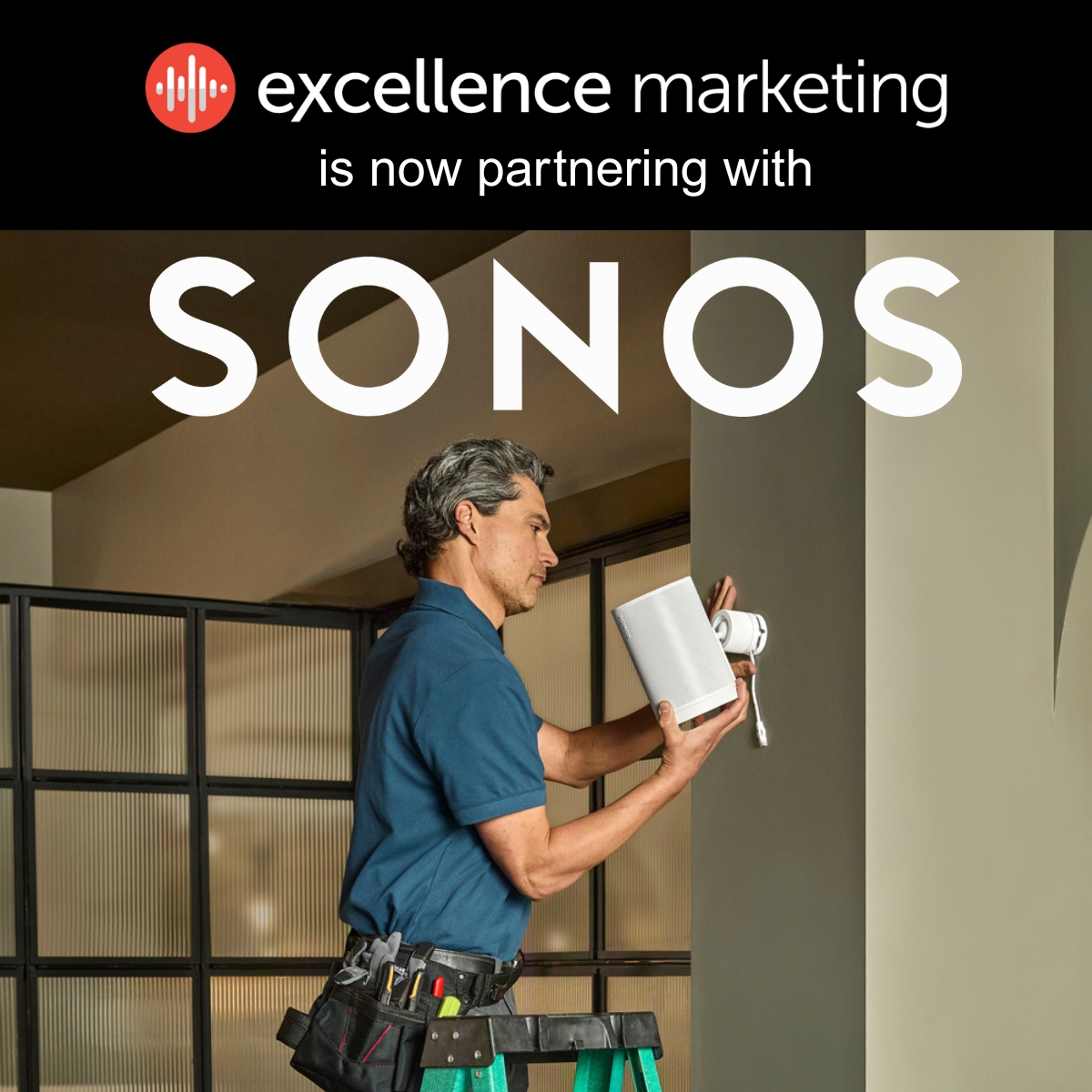 Excellence Marketing is proud to partner with Sonos to expand reach and accessibility of its premium audio products across North America.  More at  sonos.com/en-us/sonos-pro. 

#installedsound #audiosolutions #AVTweeps #proAV #AVexperts #wepowerperformance