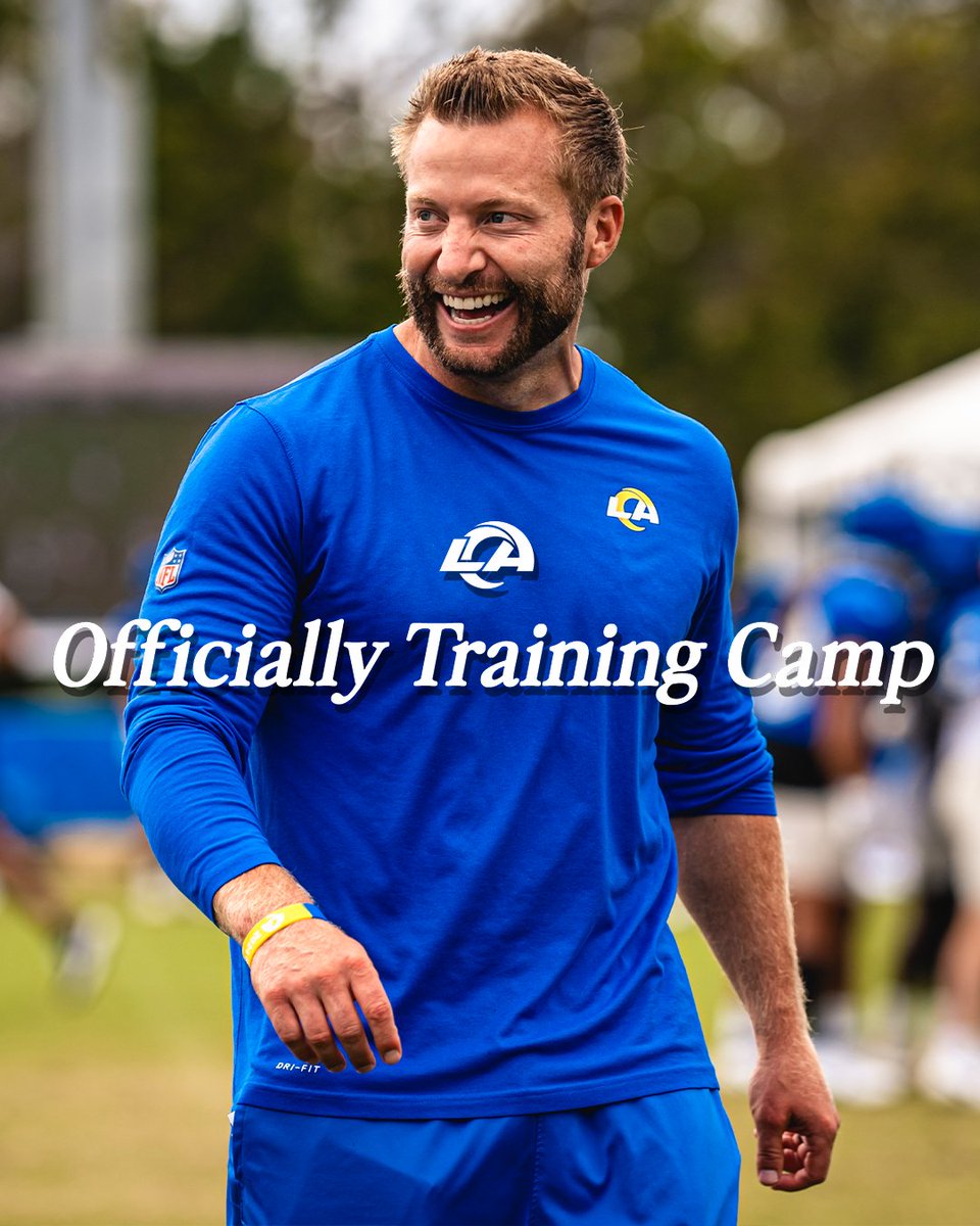 RamsNFL's tweet photo. It's time for Rams Training Camp!! 🐏🏠 https://t.co/XbMDMUdtRi