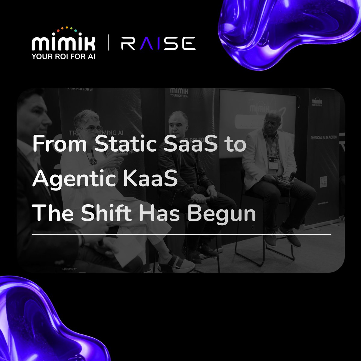 mimiktech's tweet image. 𝐅𝐫𝐨𝐦 𝐒𝐭𝐚𝐭𝐢𝐜 𝐒𝐚𝐚𝐒 𝐭𝐨 𝐀𝐠𝐞𝐧𝐭𝐢𝐜 𝐊𝐚𝐚𝐒 𝐓𝐡𝐞 𝐒𝐡𝐢𝐟𝐭 𝐇𝐚𝐬 𝐁𝐞𝐠𝐮𝐧
Sprinkling AI on traditional SaaS doesn’t make it agentic. It just adds more compute to outdated models.
Agentic systems shift redefines everything:
🔘 Infrastructure becomes…