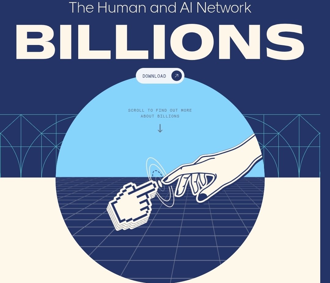 The internet is evolving. With @Billions_ntwk x  <a href="/SentientAGI/">Sentient</a>, we’re witnessing the foundation of a trust first, bot free AI economy powered by real humans and open agents.
Identity meets intelligence, privately and at scale.