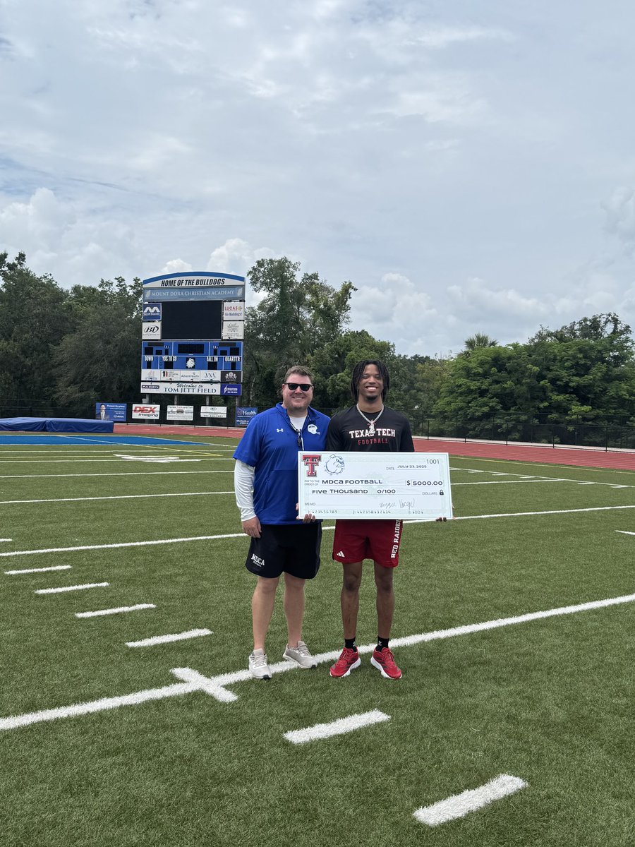 Kolby Tackett (@kolbytackett) on Twitter photo Lots of people hate the NIL world and I get it. But they don’t talk enough about how young men can pour back into their former programs. We are blessed and so thankful for <a href="/Therealreggie11/">Reginald *lil reg* Virgil</a> and his donation and love for MDCA. <a href="/TexasTechFB/">Texas Tech Football</a> y’all have a tremendous player but more Lots of people hate the NIL world and I get it. But they don’t talk enough about how young men can pour back into their former programs. We are blessed and so thankful for <a href="/Therealreggie11/">Reginald *lil reg* Virgil</a> and his donation and love for MDCA. <a href="/TexasTechFB/">Texas Tech Football</a> y’all have a tremendous player but more