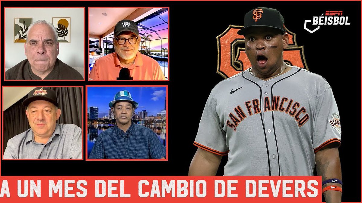 GuillermoCelis's tweet image. Saliendo del horno hoy con el balance a un mes del cambio de Rafael Devers, los Cerveceros de Milwaukee y su impresionante record, el inminente cambio de Eugenio Suárez y la ceremonia del Salón de la Fama el próximo domingo. Vayan a nuestro canal de Youtube y dejen sus…