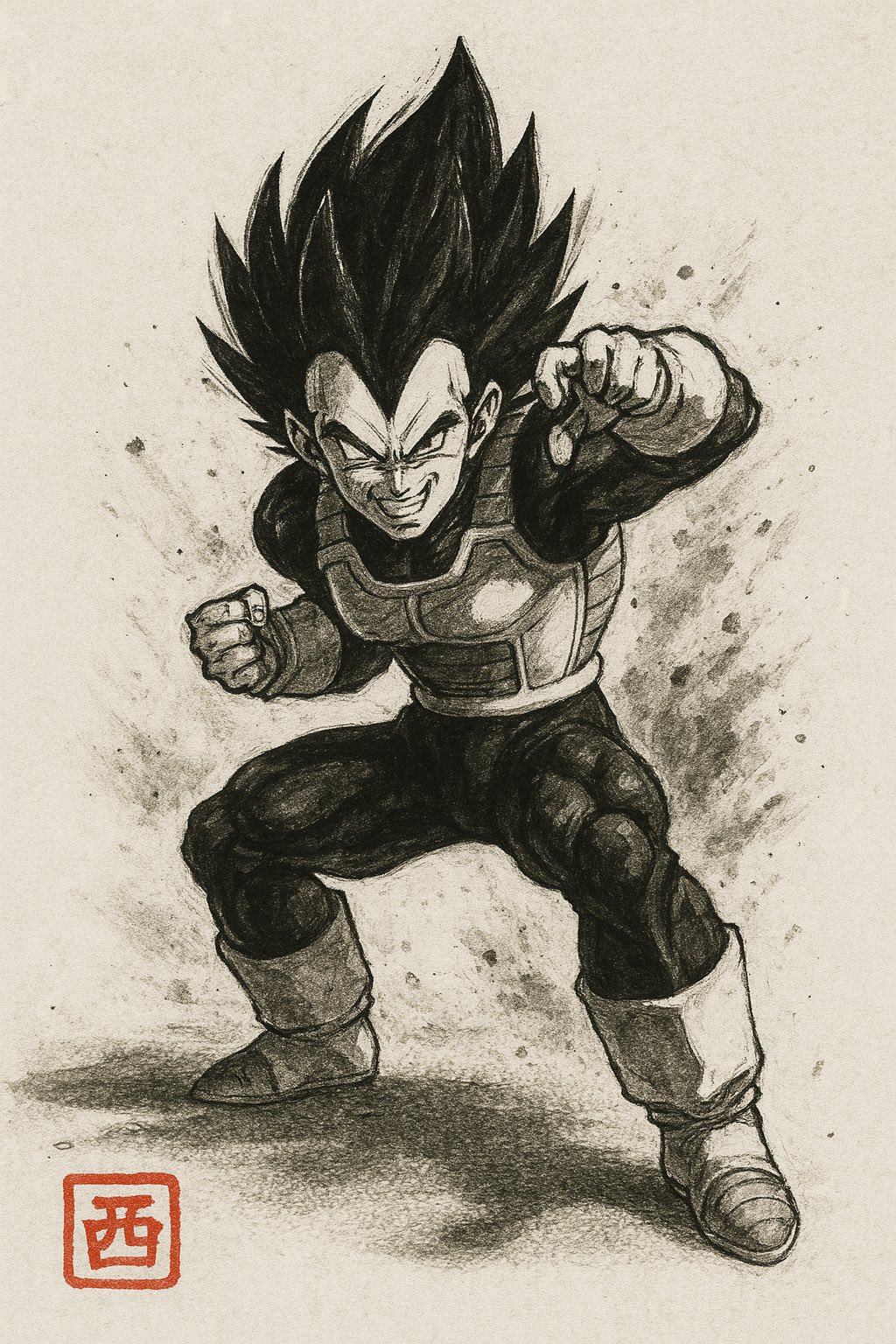 ドラゴンボール ベジータ スケッチ 安い割引 ベジータ✨ | 1000 Graphgear ~ Tools . . Ego🔥 Ultra