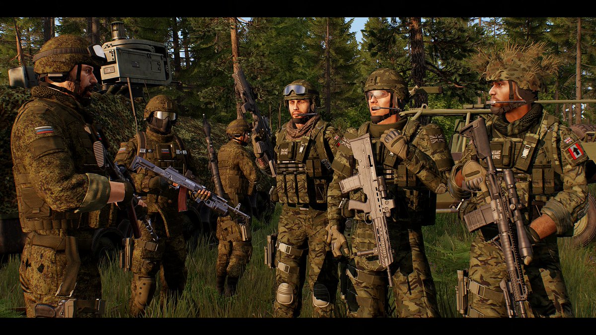 CommanderCharms's tweet photo. Death From Above

#arma3 #A3_Dust #paratroopers #paras #BritishArmy https://t.co/Oid5UR3t5h
