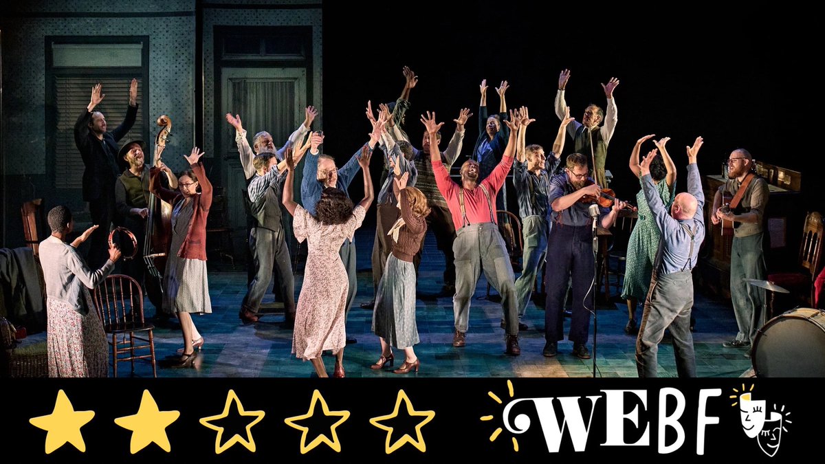 WESTENDBF's tweet image. 🎭 REVIEW 🎭
Following its world premiere in 2017, Girl from the North Country returns to @oldvictheatre for a strictly limited run.
"Musically gorgeous but story-wise, lacking in grounding and emotional impact."
📷 Manuel Harlan
westendbestfriend.co.uk/news/review-gi…