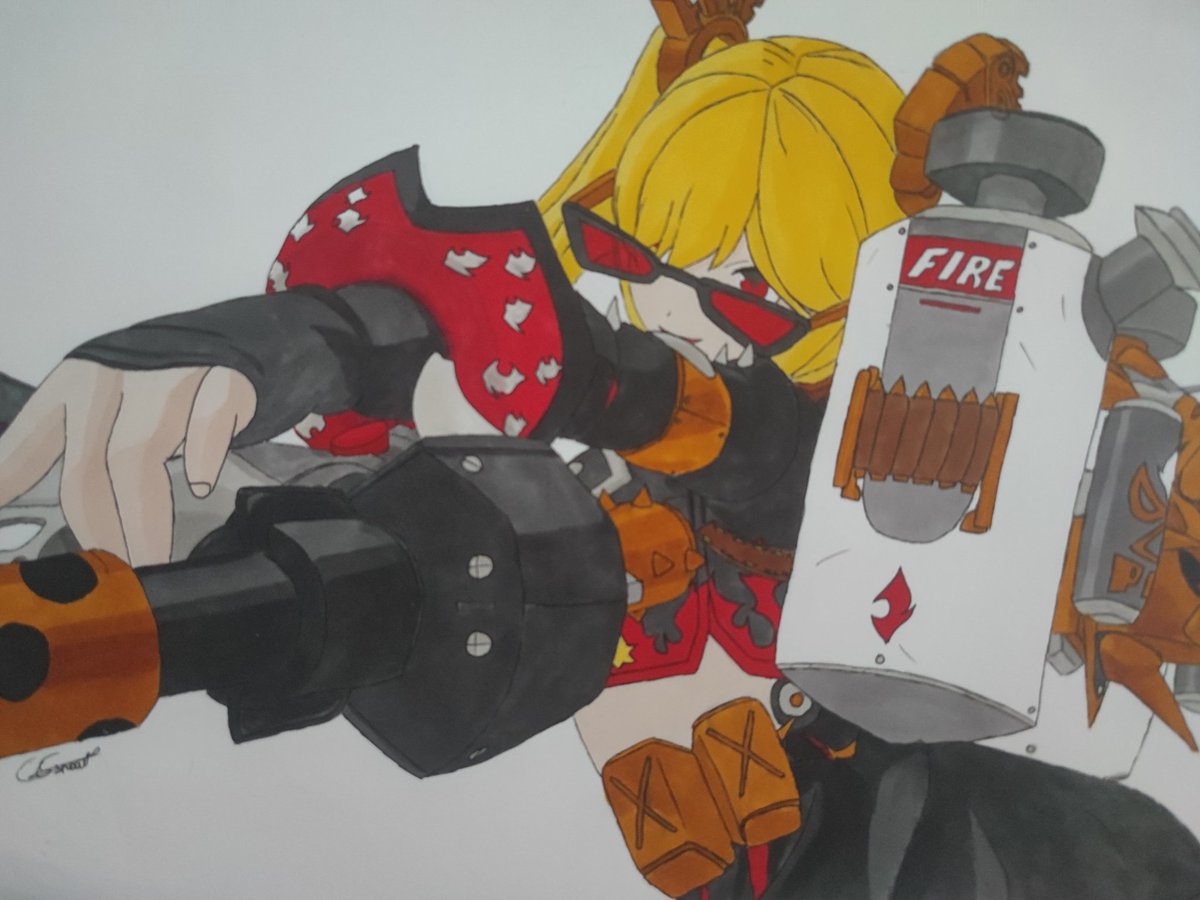 Fan art Bernice de Zenless Zone Zero, ça faisait longtemps que j'avais pas dessiné 
#zzzero    #Dripfest2025 #zzzS2Fanart