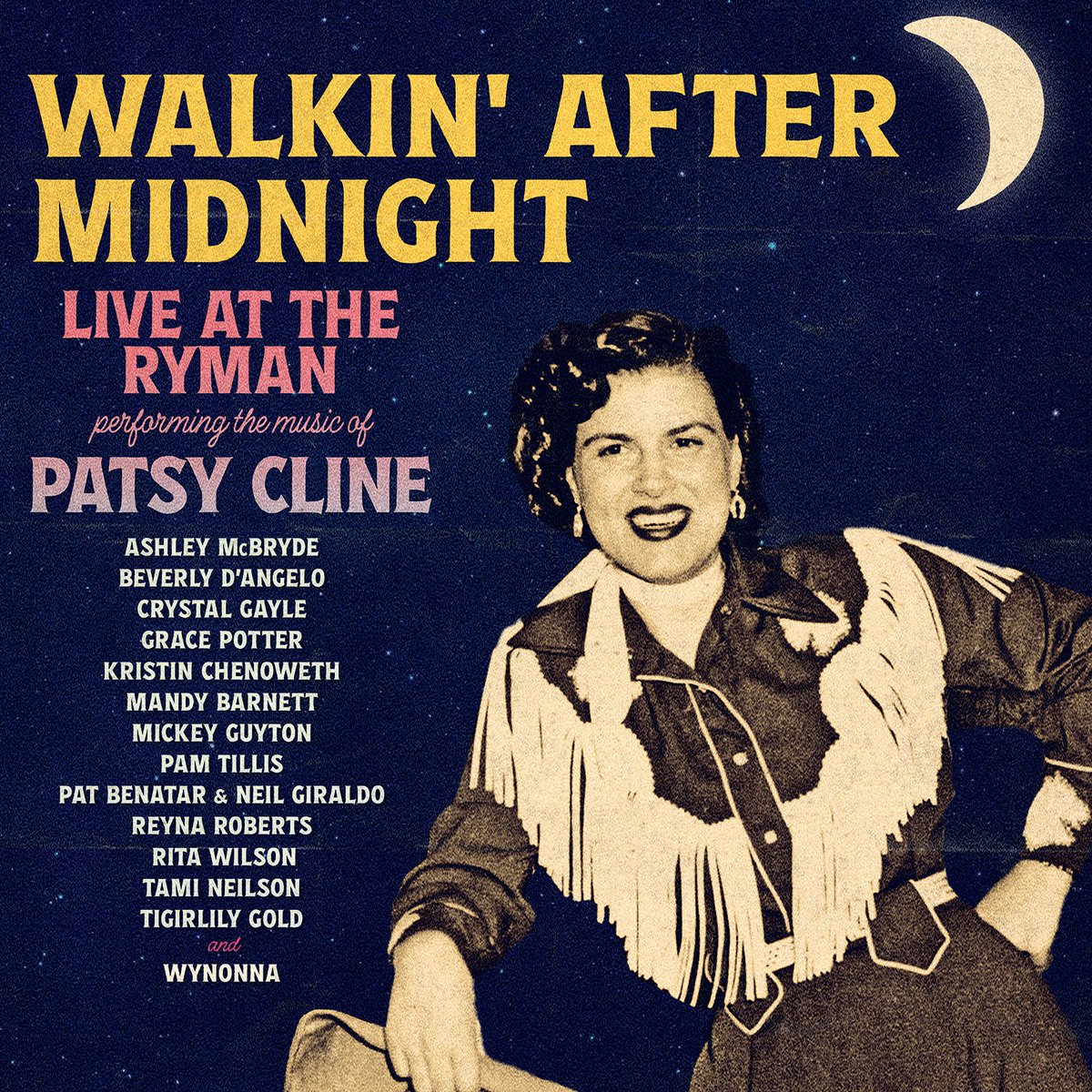 NewReleasesNow's tweet image. Walkin’ After Midnight: Live at the Ryman brings together country legends, pop icons, and rising voices for a powerful tribute to Patsy Cline on the stage she once called home. @RealPatsyCline @mercurystudios

newreleasesnow.com/album/various-…