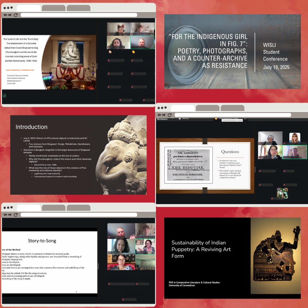 What a day of insight, connection, and academic passion! 
Students from across the WISLI institutes came together to explore global perspectives through peer-led research presentations, each rooted in a distinct language or world region.