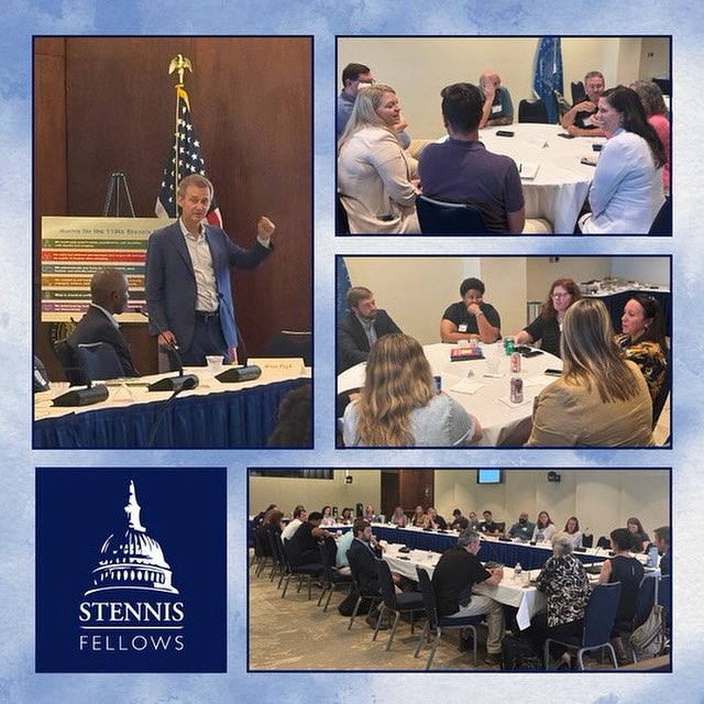 The 119th Congress Stennis Fellows recently held a powerful roundtable on Polarization &amp; Policymaking with Dr. Nolan McCarty of <a href="/Princeton/">Princeton University</a>. His insights on division, policy, and governance were invaluable.

🔗 Learn more: stennis.gov/congressional-…

#StennisFellows #119thCongress