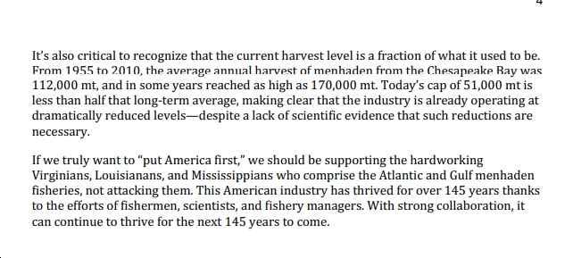 bluevirginia's tweet image. Response from Ocean Harvesters regarding the video that Donald Trump shared: says it "repeats many false claims about the Atlantic and Gulf menhaden fisheries" on foreign ownership, sustanability, etc. bluevirginia.us/2025/07/now-th…