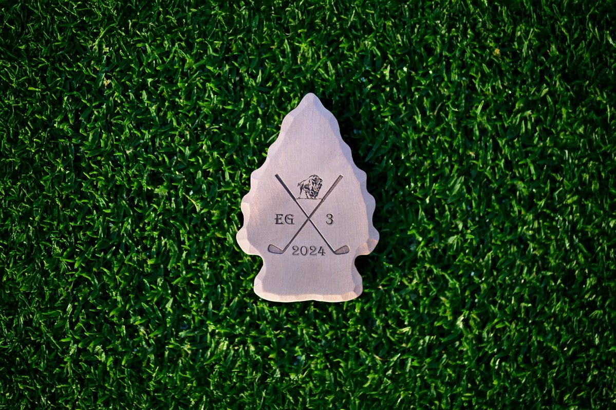 Hand Forged for your Game.
Arrowhead Custom Foundryworks Ball Markers, engraved with your unique touch.

Custom Starts Here.

#BallMarker #GolfStyle #GolfGear #Arrowhead #GolfAccessories #HandForged #ElevateYourGame #CustomStartsHere #CustomGolf
